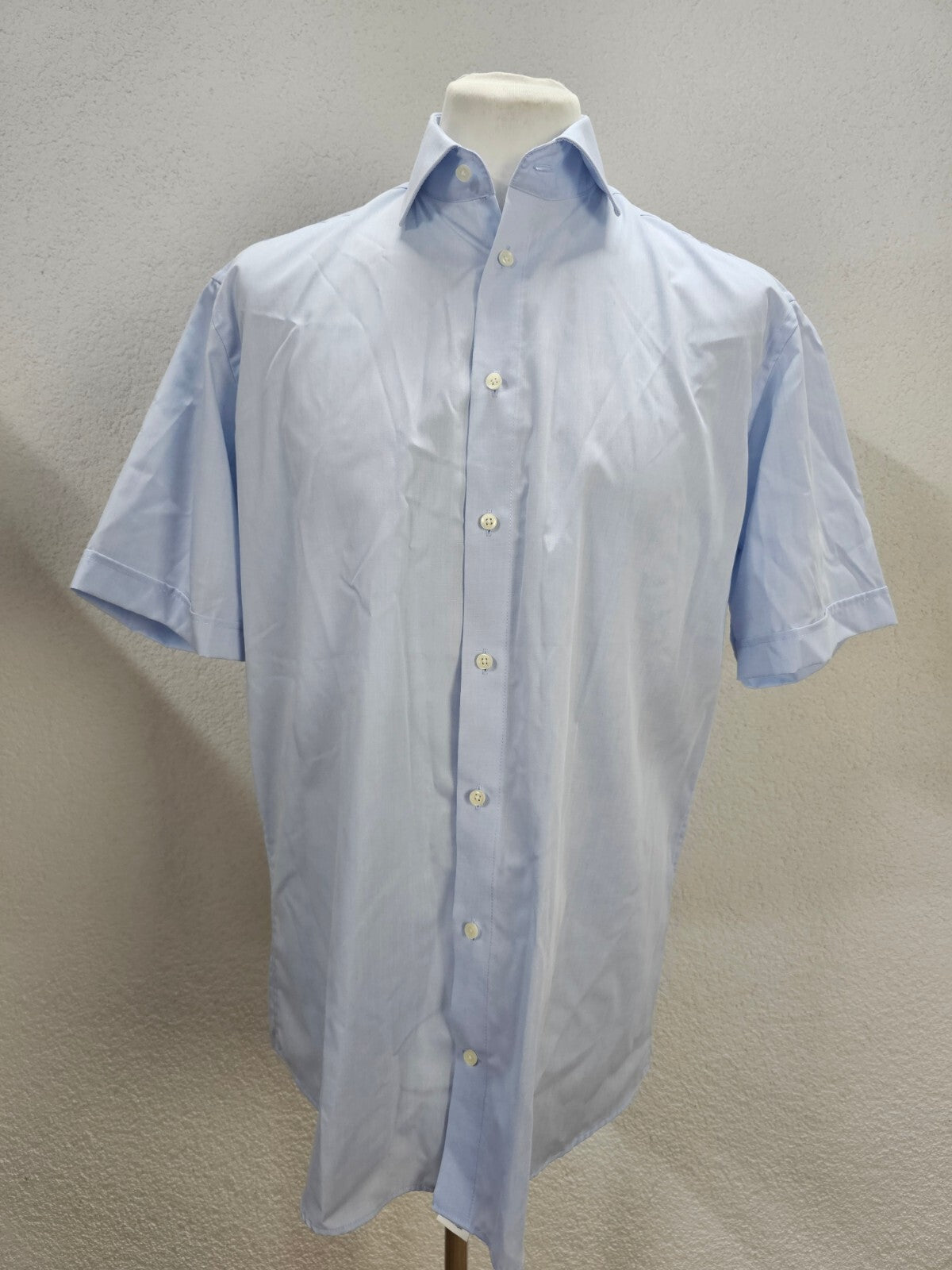 EK6014 Herren Kurzarmhemd von Yorn, hellblau, Gr.L (Größentabelle)0