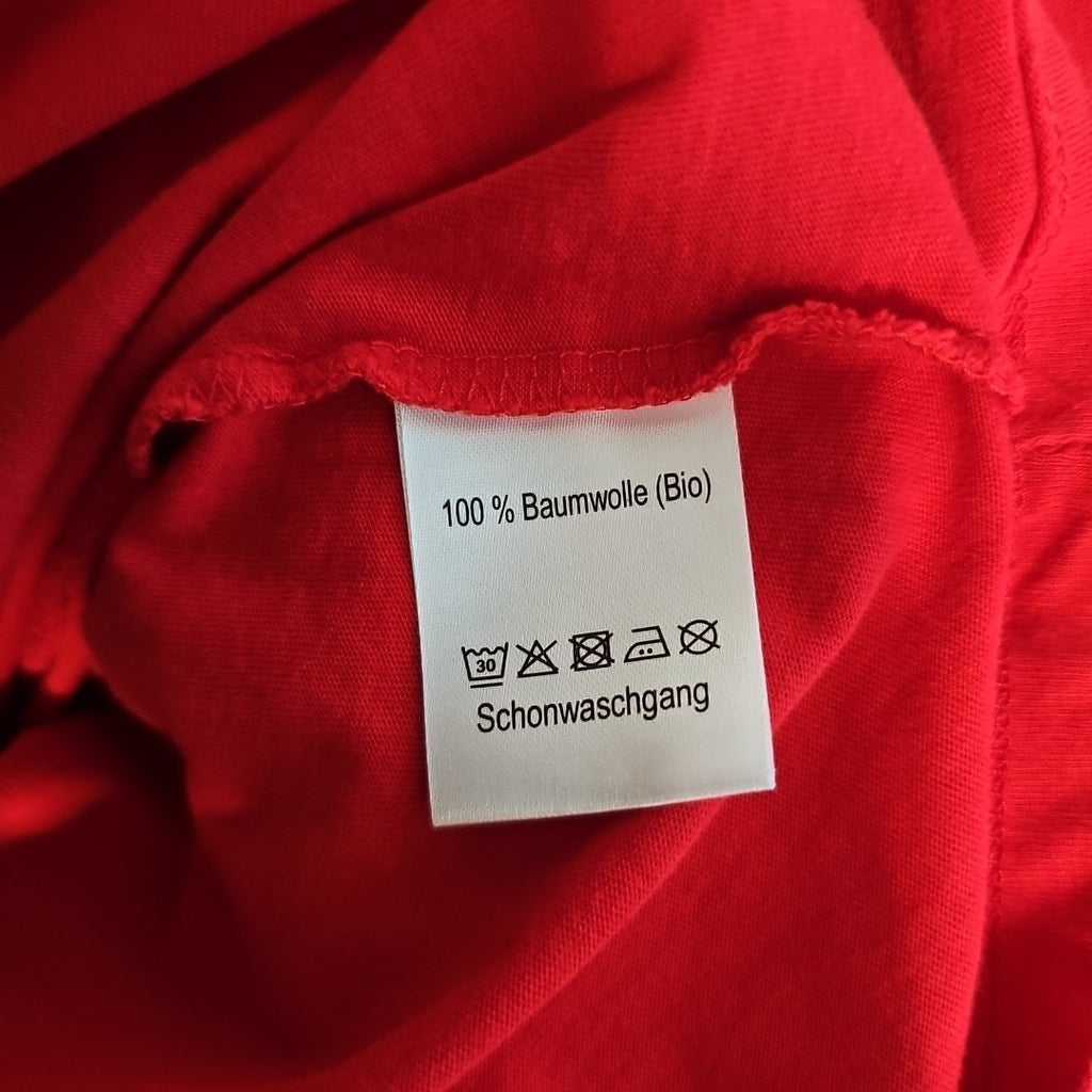 EK9849 Damen T-Shirt von Up Fashion, rot, Gr.484