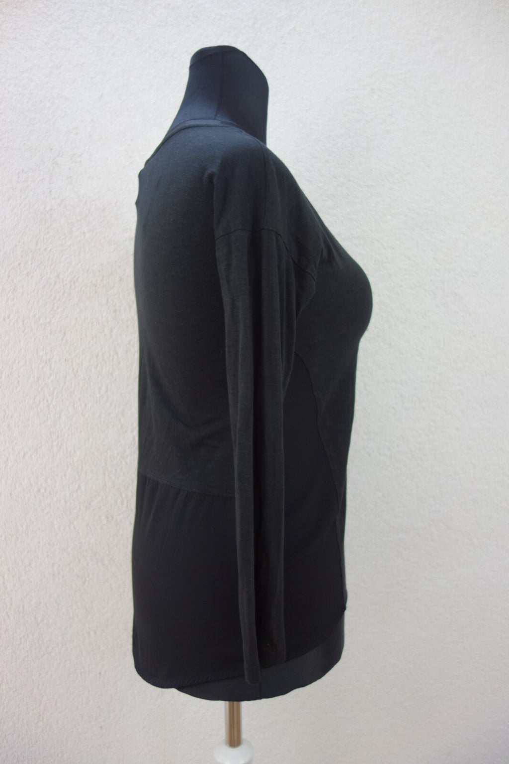 EK2097 Damen Langarmshirt von Esprit, schwarz, Gr. S2