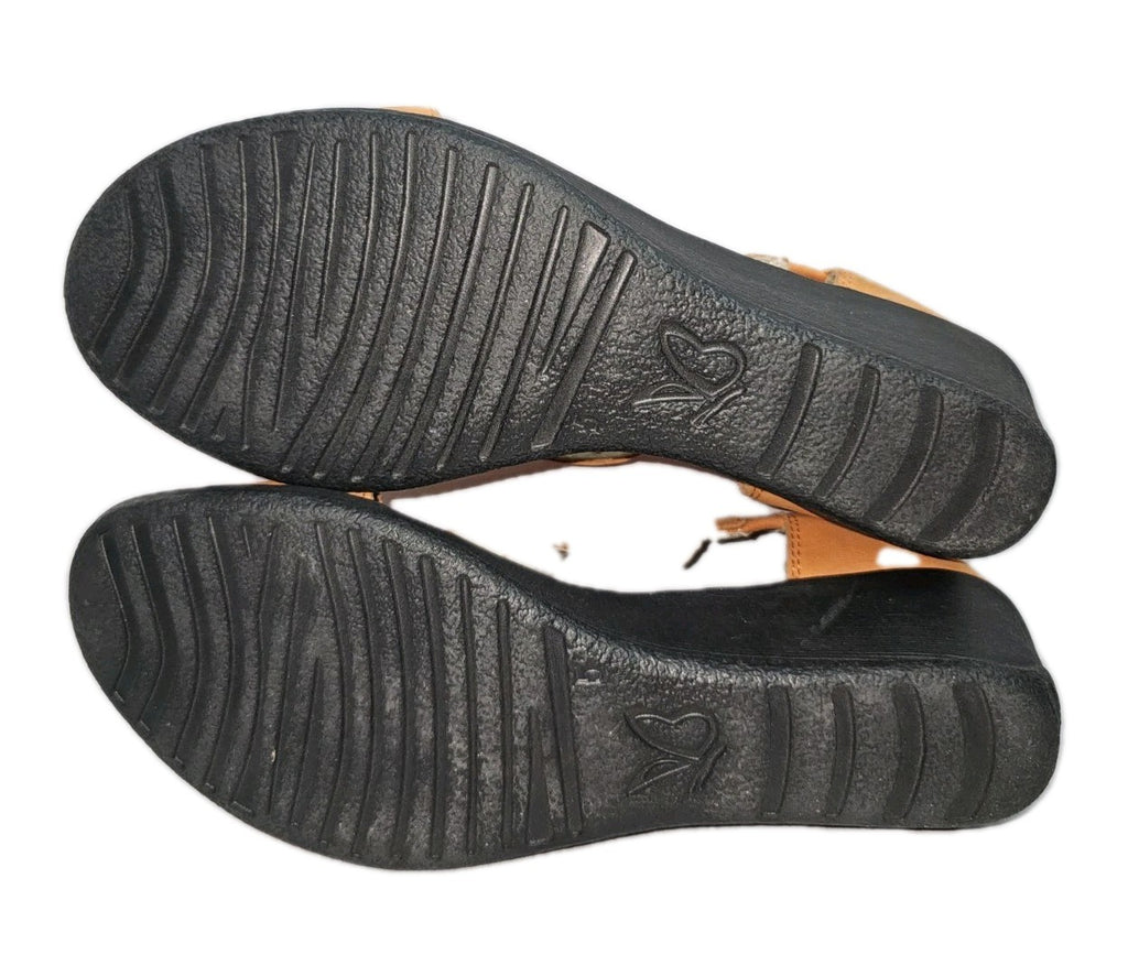 ES725 Damen Sandale von Caprice, orange, Gr.386