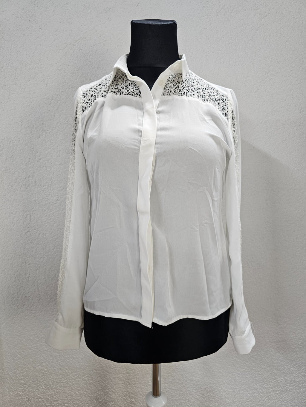 EK0412 Damen Bluse von Arbigli, weiß, Gr. 460