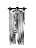 EK6729 Damen Stoffhose von Zara, Weiß-blau, Gr.XS0
