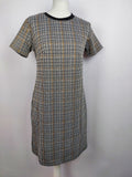 EK4713 Damen Kleid von Janina, schwarz/weiß/gelb, Gr. 380