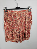 EK5602 Damen Stoff Shorts von bpc, orange/rot, Gr. 36/380