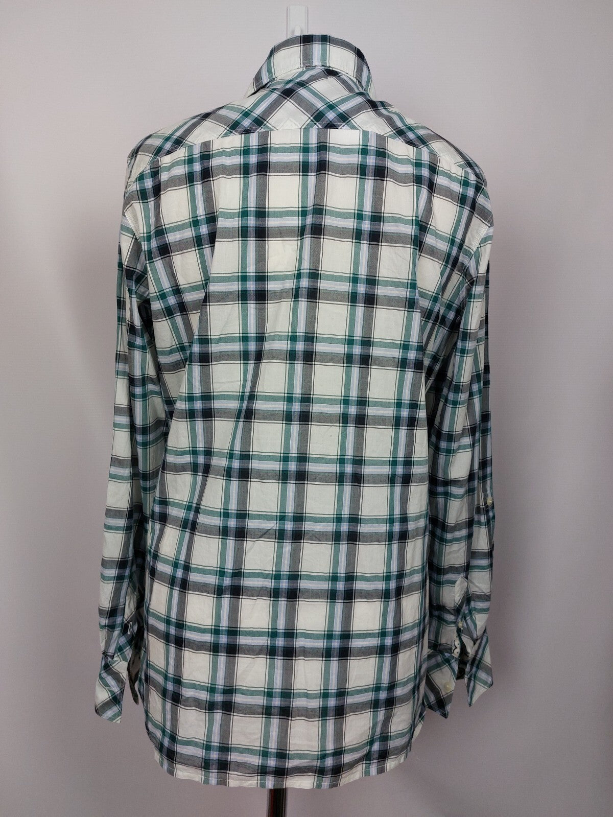 EK4058 Damen Bluse von Tommy Hilfiger, grün-weiß, Gr.10(M)4