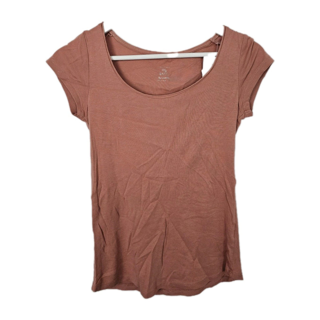 EK8877 Damen Tshirt von Camateu, Altrosa, Gr. Ca S0