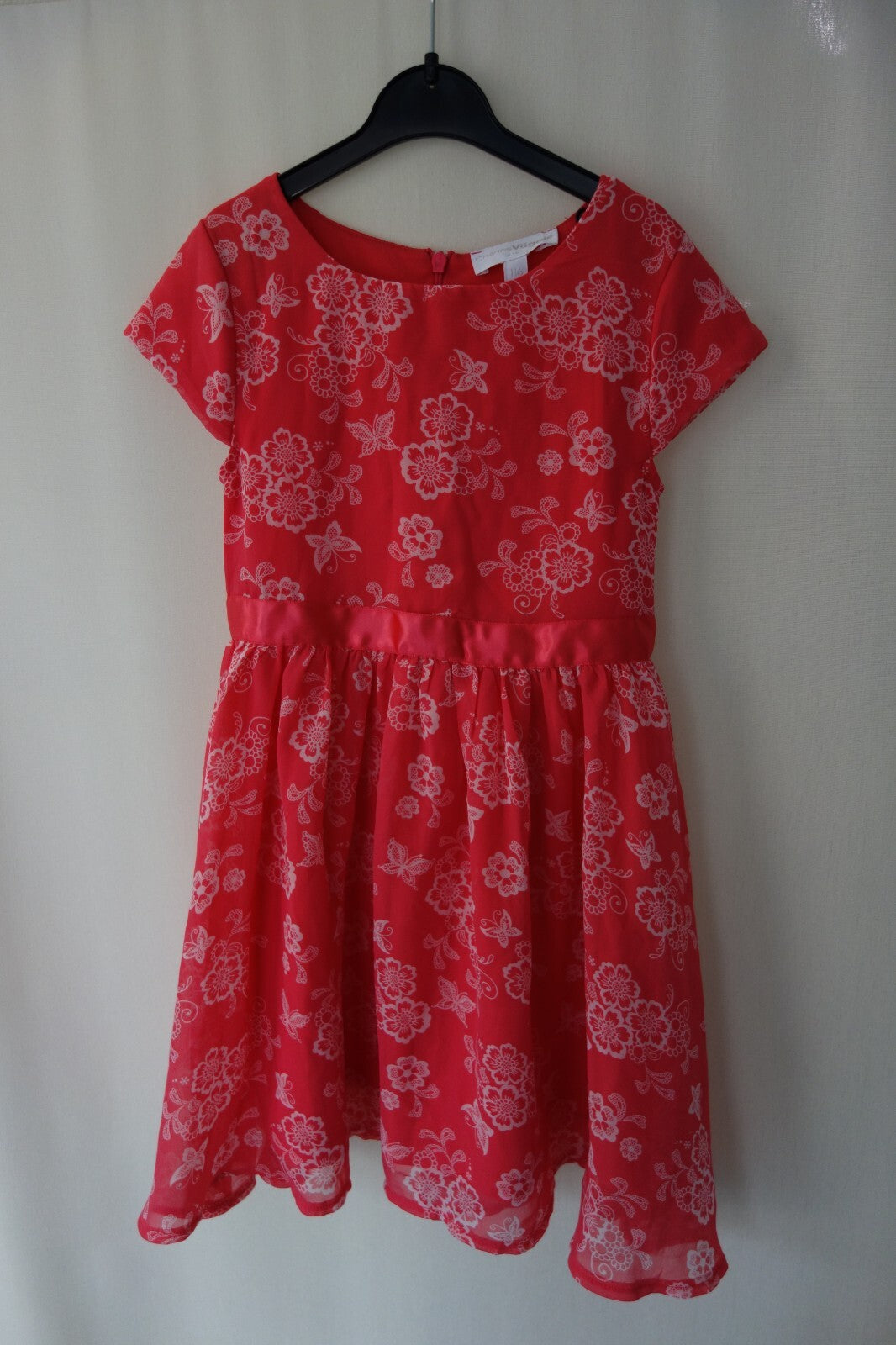 EK2591 Damen Kleid von Charles Vögele, rot, Gr.1160