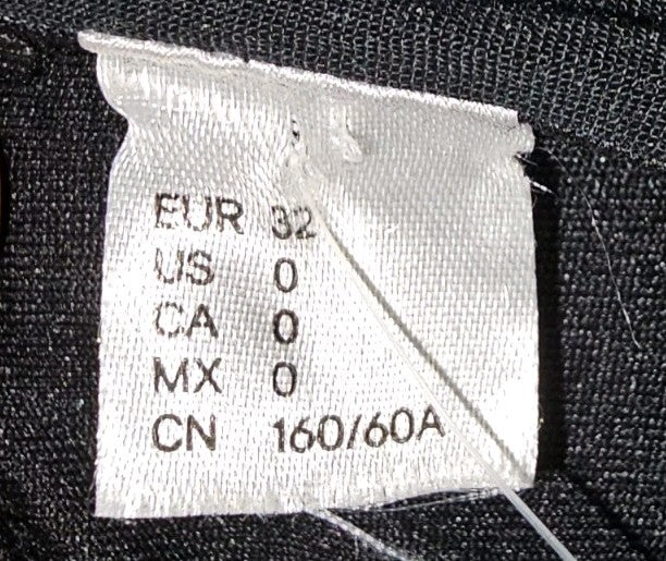 EK1306 Damen Rock, Schwarz, Gr. 323