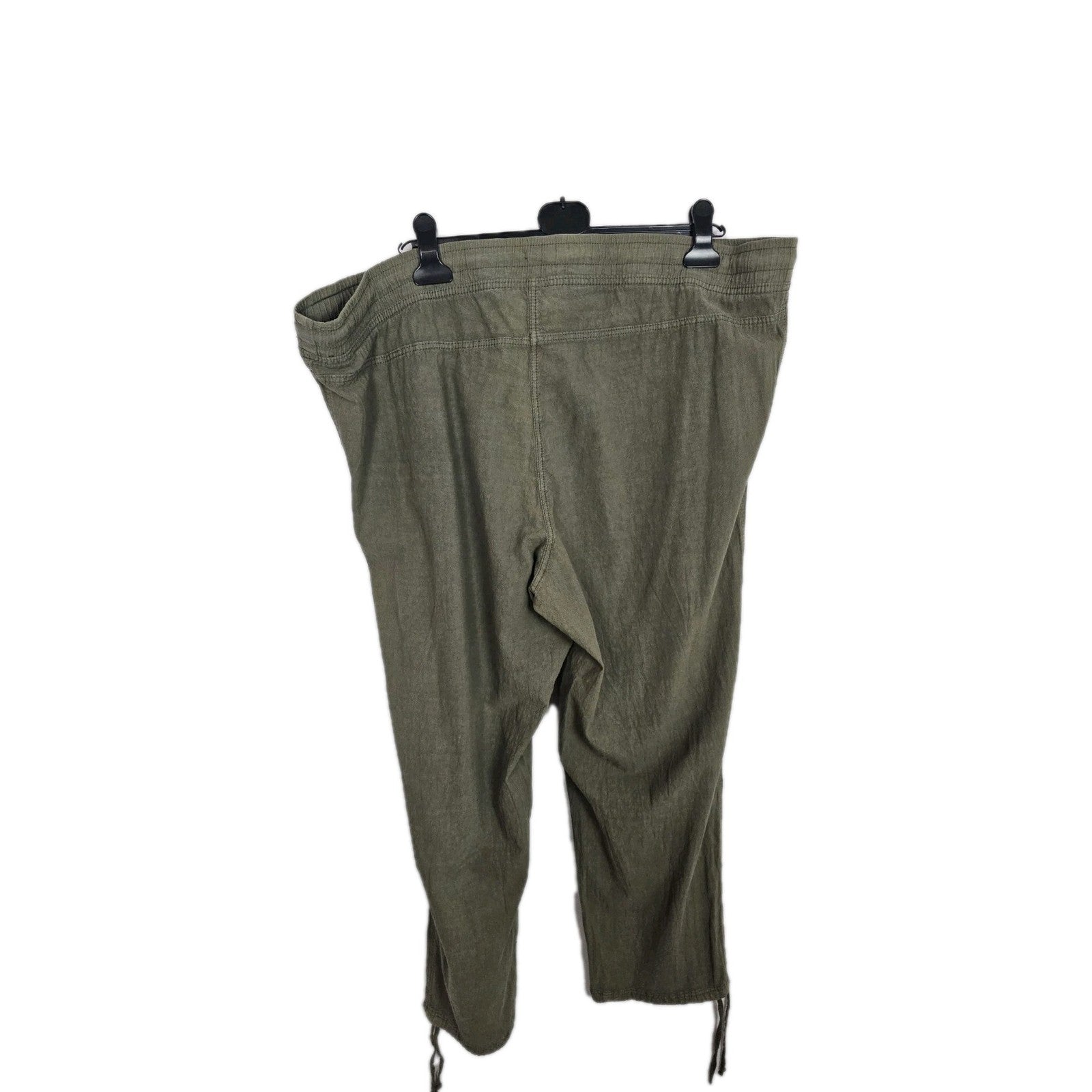 EK11108 Damen Hose Janina Gr.50 Oliv Grün Hosenbund 59cm2