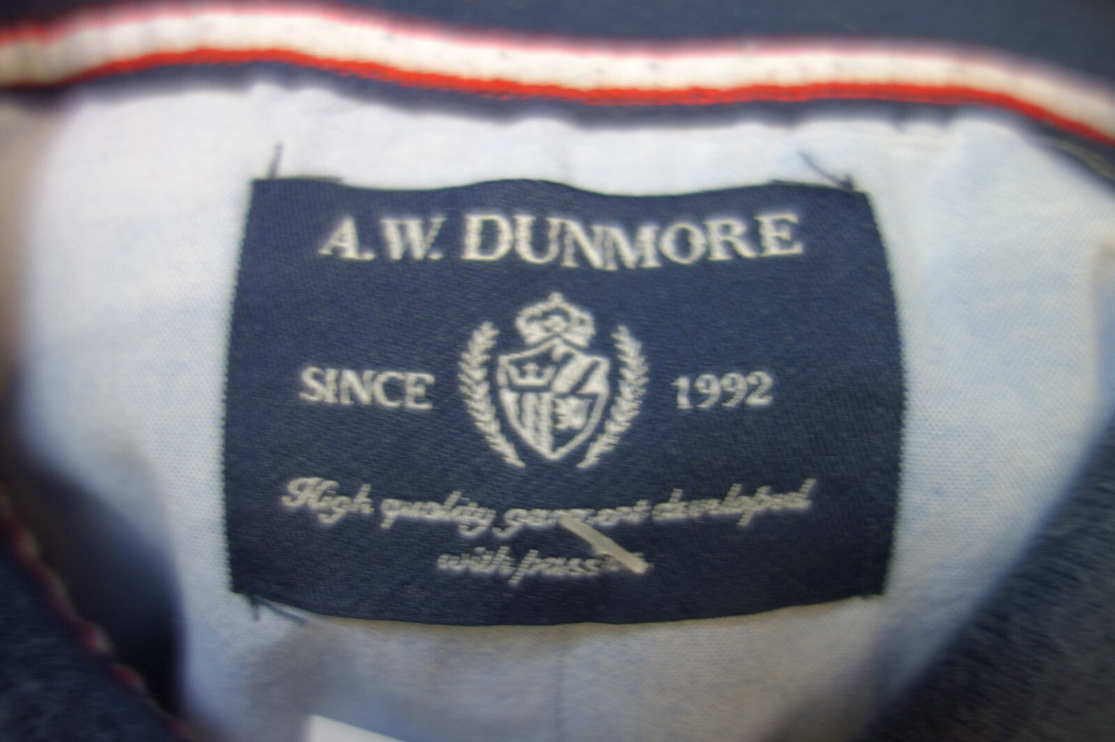 EK1782 Herren Oberteil von A.W. Dunmore Größe M dunkelblau4