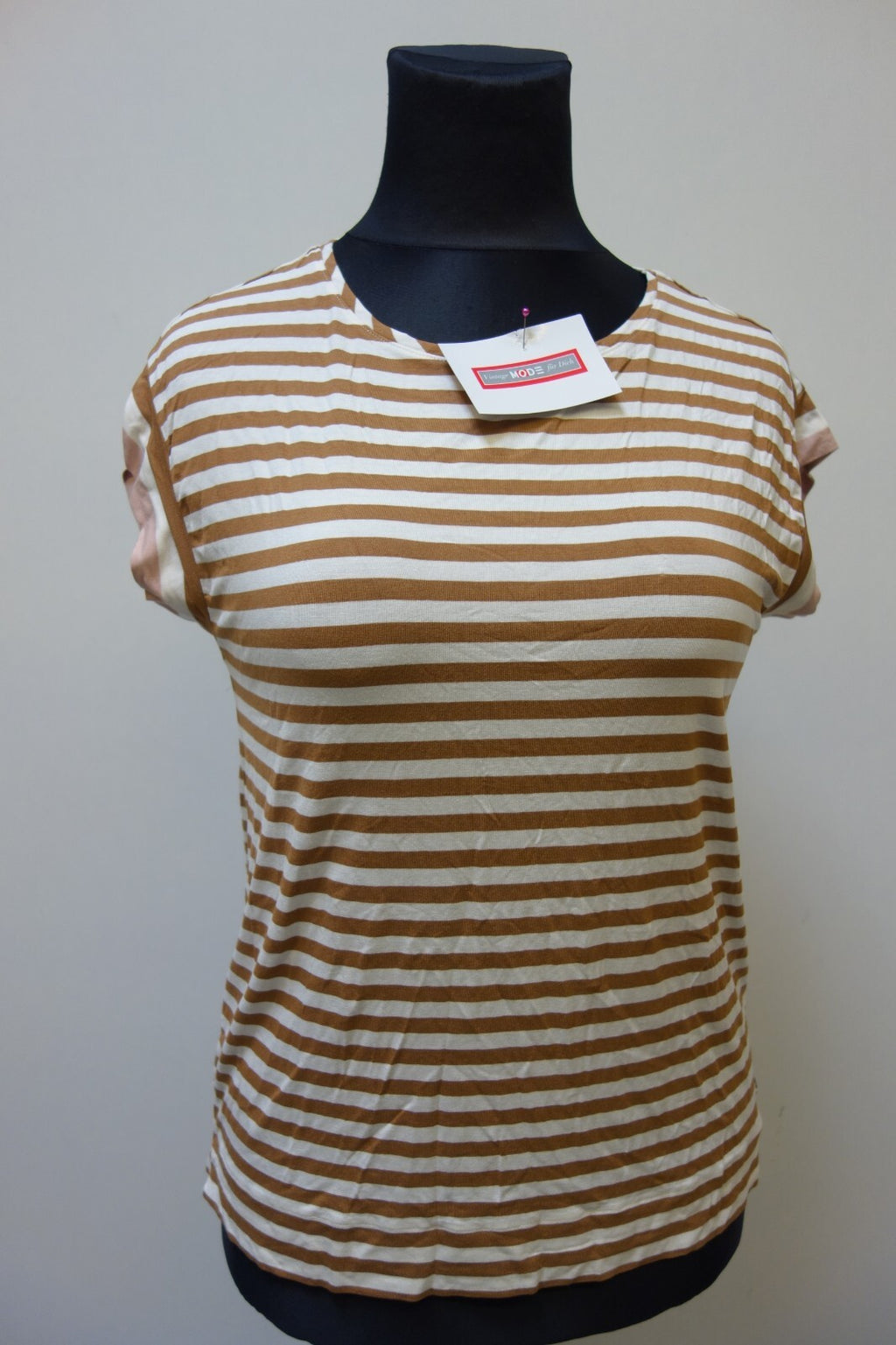 EK0907 Damen T-Shirt von Betty und co. gestreift, Gr. M0