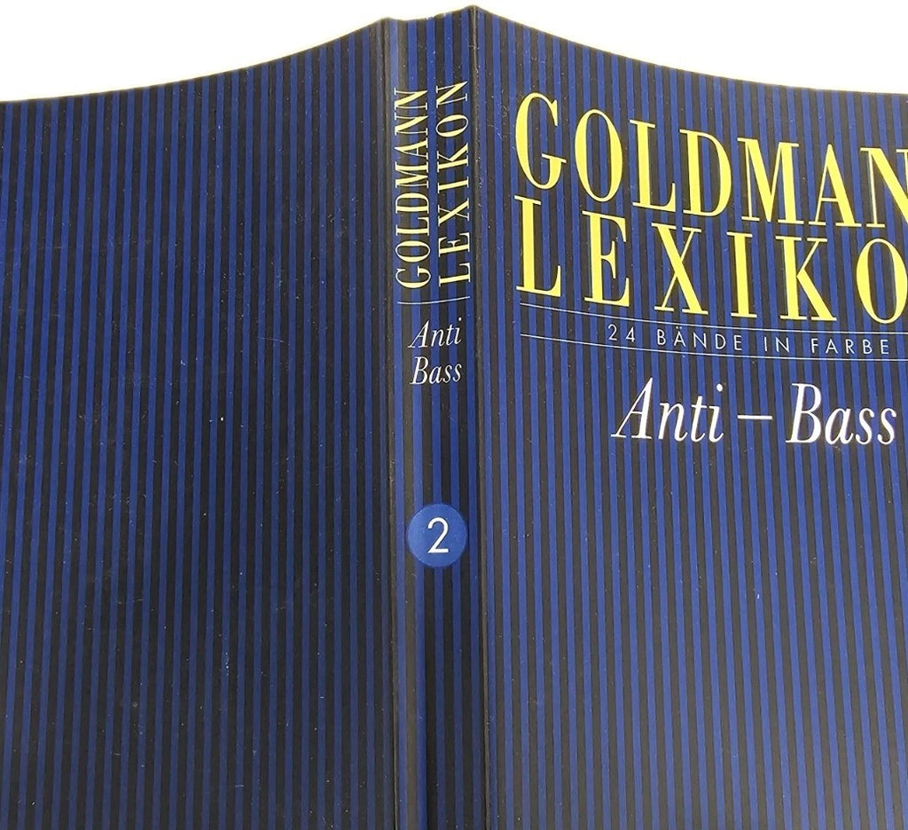 EB3917 Goldmann Lexikon, 24 Bänder in Farbe: Band 2, Anti-Bass2