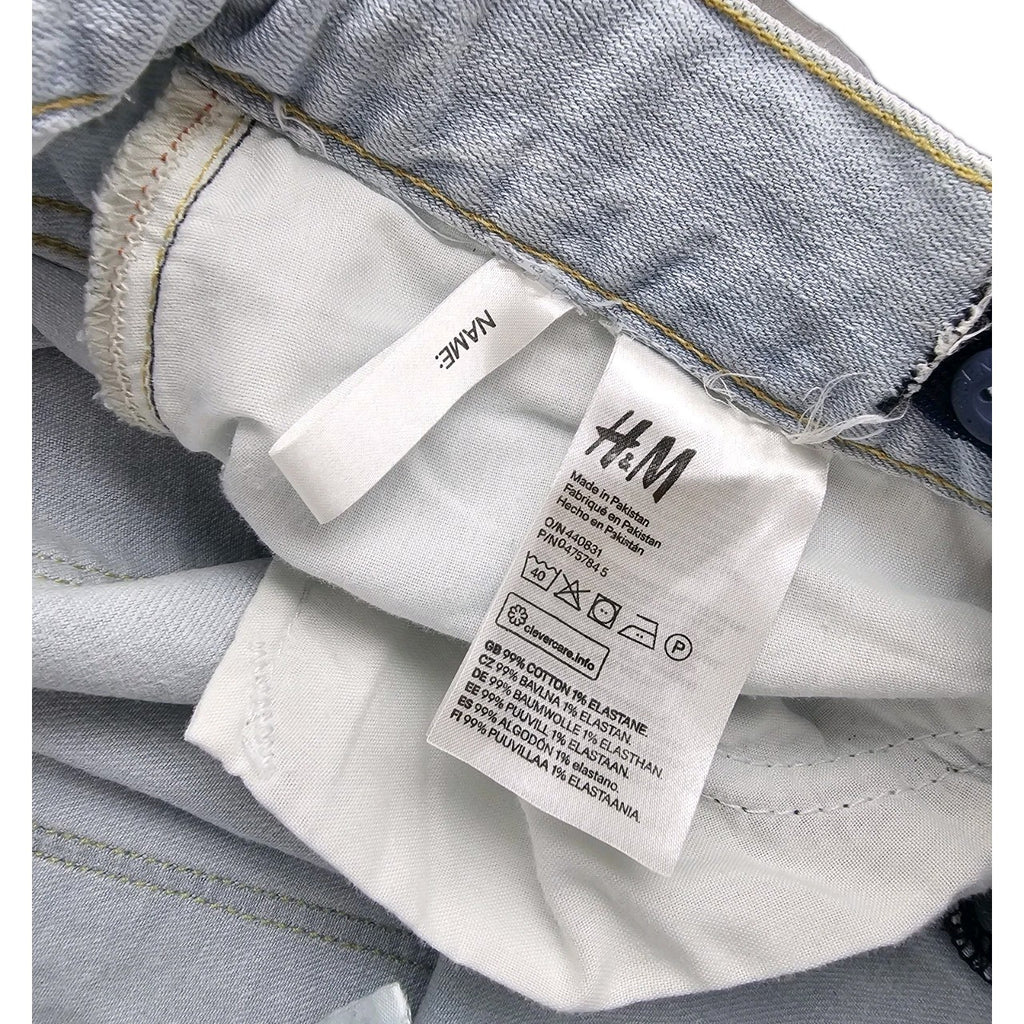 EK10786 Kinder Shorts von H&M, Blau, Gr. 1584