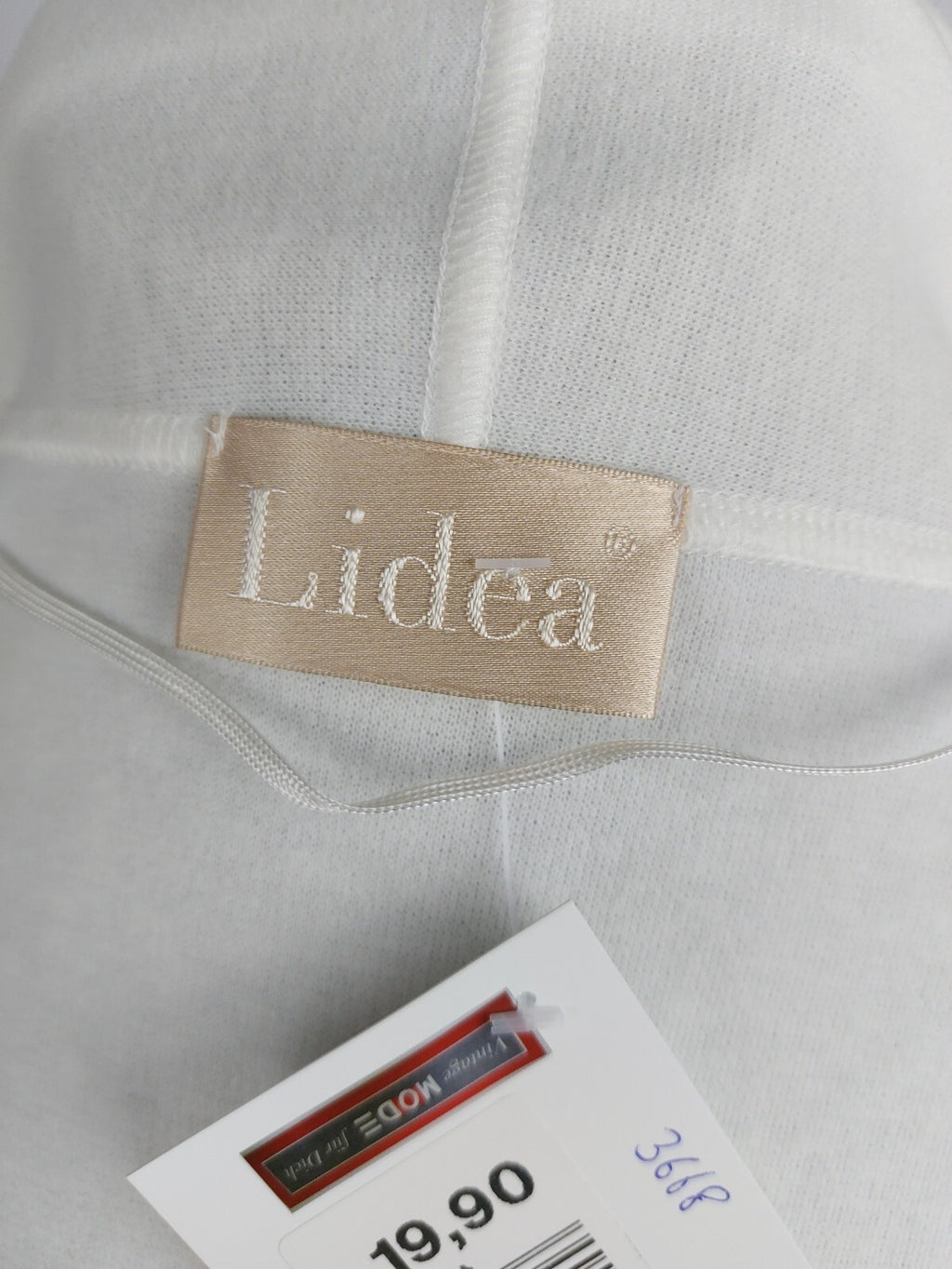 EK3668 Damen Cardigan von Lidea, wollweiß, Gr. S5