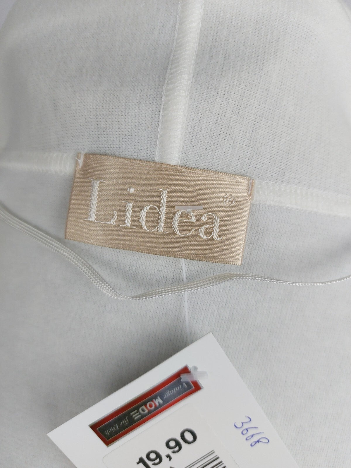 EK3668 Damen Cardigan von Lidea, wollweiß, Gr. S5