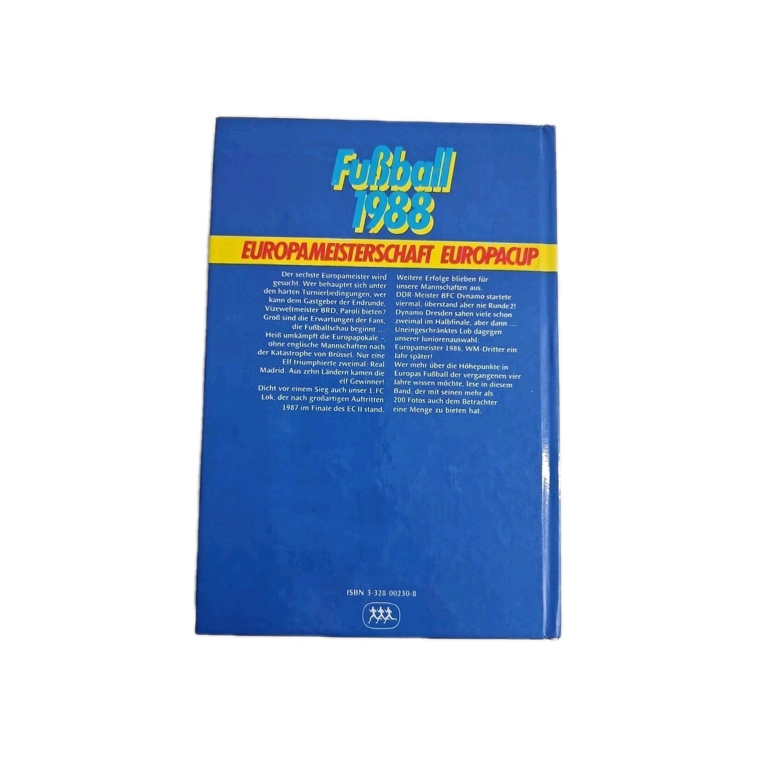 EB4382 Fußball Europameisterschaft Europacup 1988 Buch1