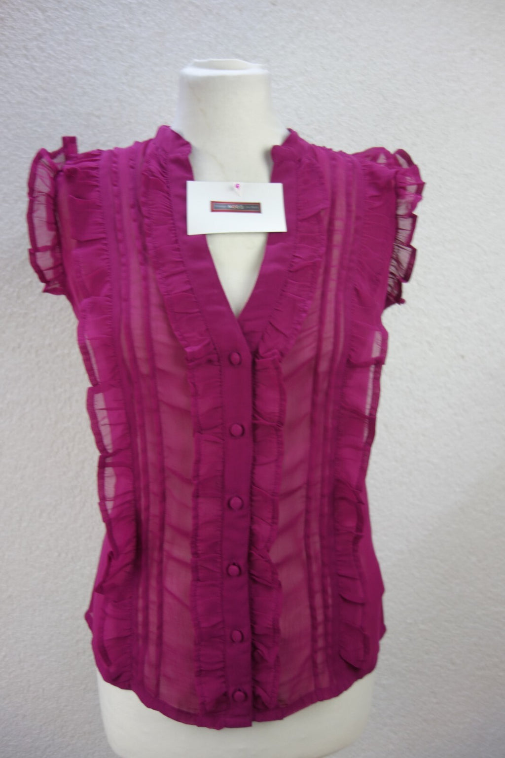 EK4160 Damen Bluse von 3Suisses, dunkelmagenta, Gr. 380