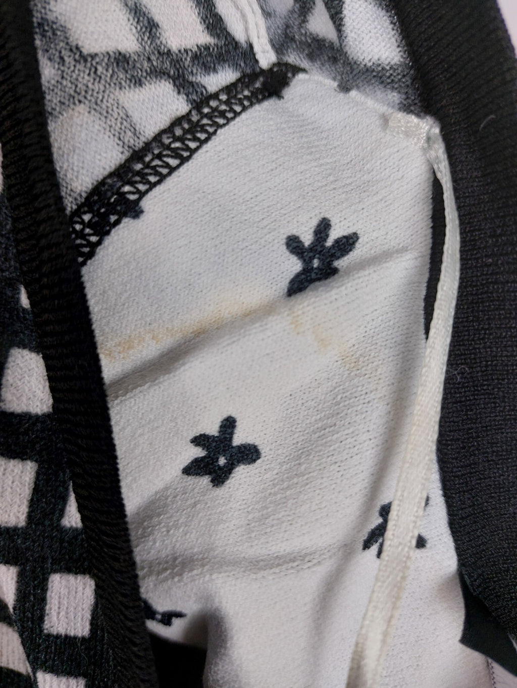 EK5070 Damen Strickjacke von Frank Walder, schwarz-weiß, Gr.429