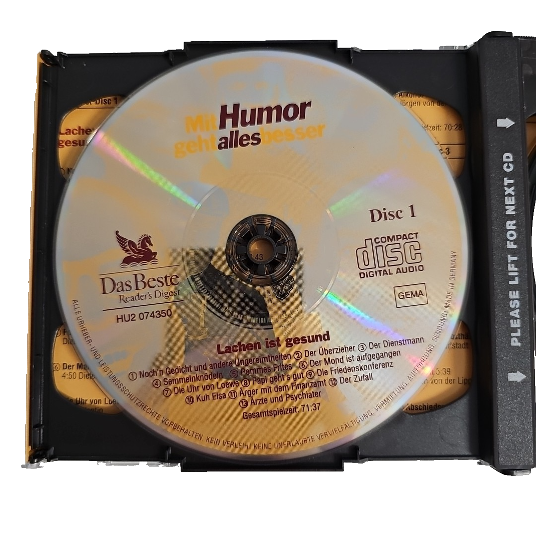 EB3096 Mit Humor geht alles besser, 5 CDs, die großen Stars der guten Laune1