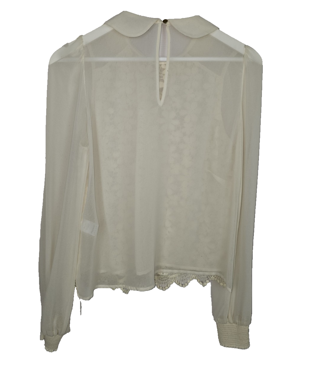 EK7629 Damen Bluse von Warehouse, Beige, Gr. 383