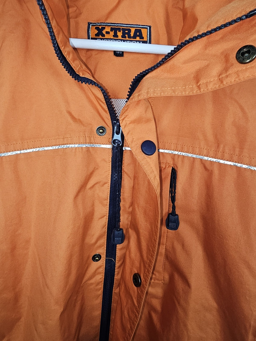 EK8060 Jungen Windjacke von X-Tra, orange, Gr.1408