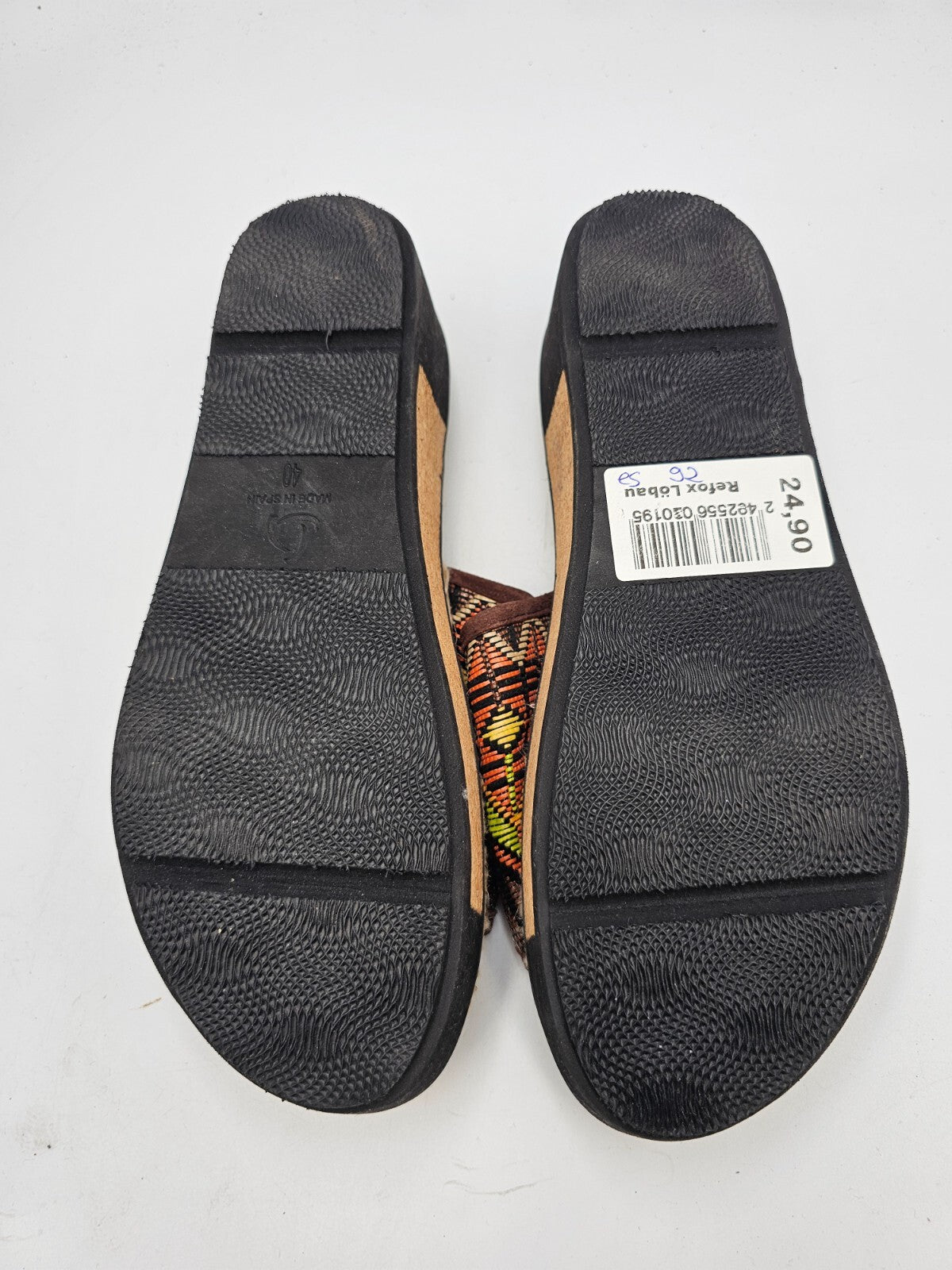 ES0092 Damen Sandalen von Kanna, mehrfarbig, Gr. 407