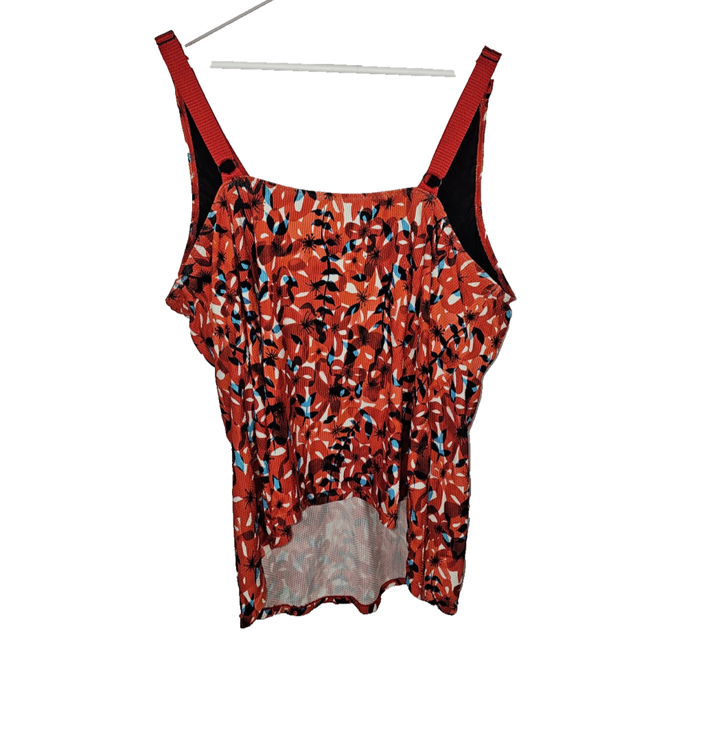 EK7097 Damen Tankini von Ulla Popken, Rot, Gr.583
