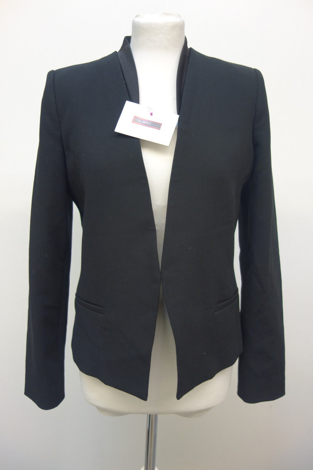 EK2602 Damen Blazer von Mango, schwarz, Gr. M0