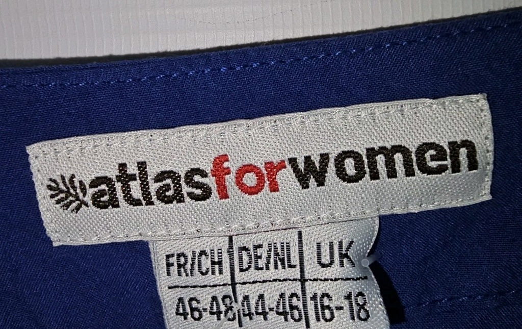 EK9452 Damen T-Shirt Atlas For Women Gr.46 Blau1
