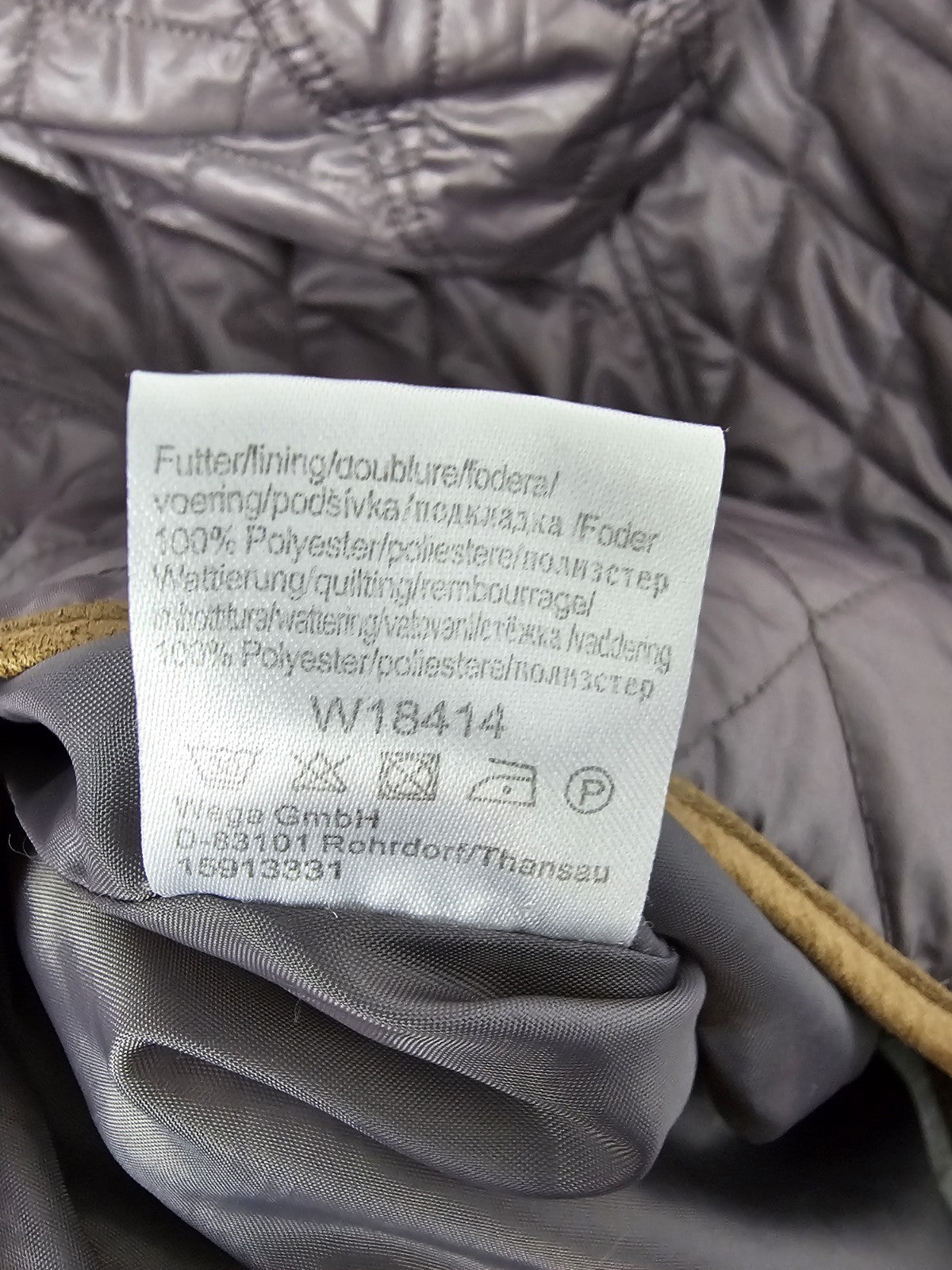 EK8499 Damenn Jacke von Wega, Grau, Gr. 205