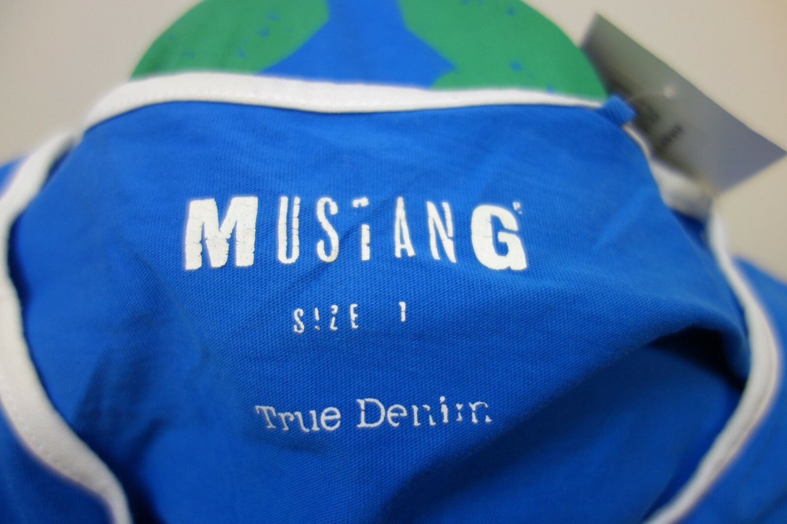 EK1152 Herren T-Shirt von Mustang, blau, Gr. L4