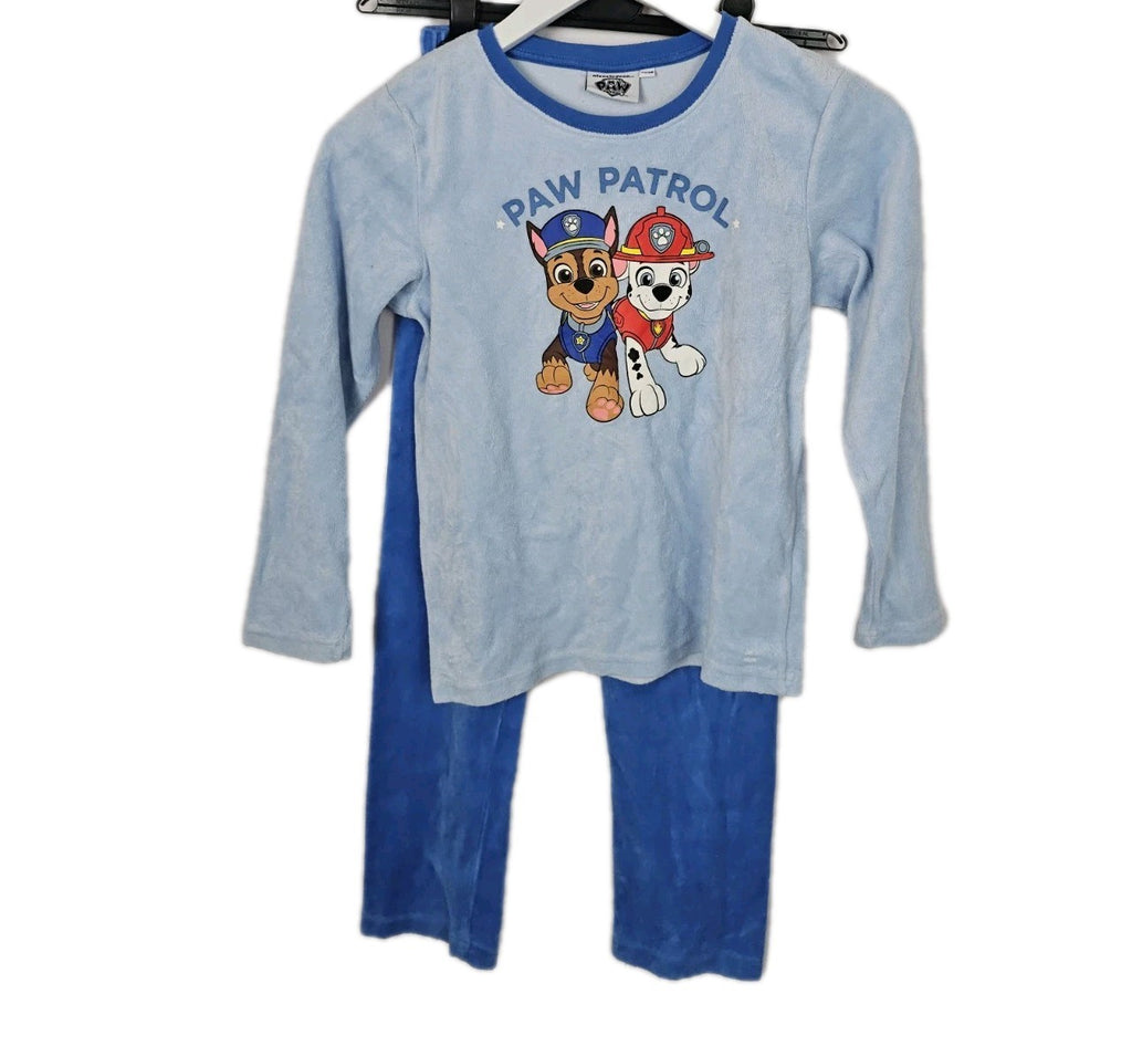 EK8999 Jungen Schlafanzug von Paw Patrol, blau, Gr.122/1280
