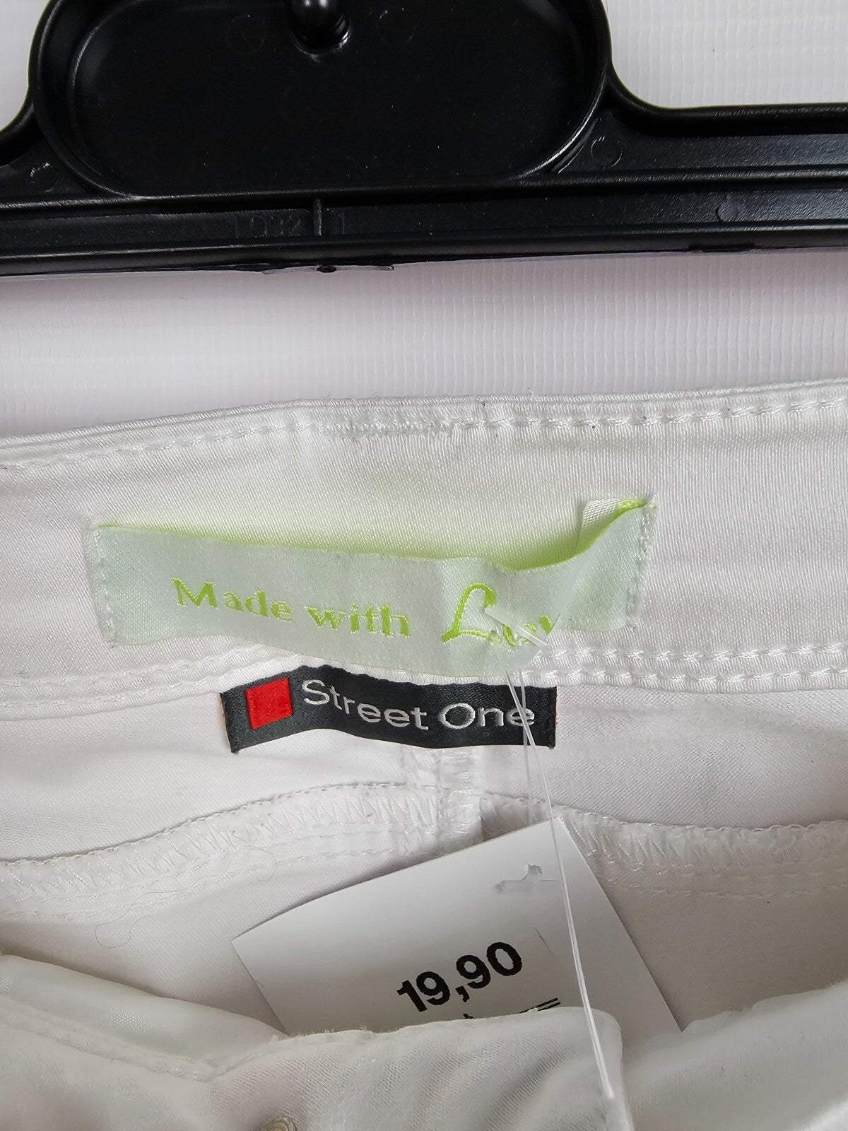 EK4862 Damen Capri Hose von Street One, weiß, Gr. 365