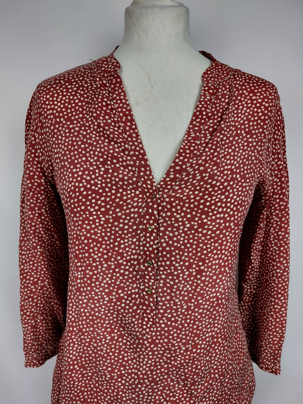 EK5000 Damen Bluse von Massimo Dutti, rot, Gr.M1