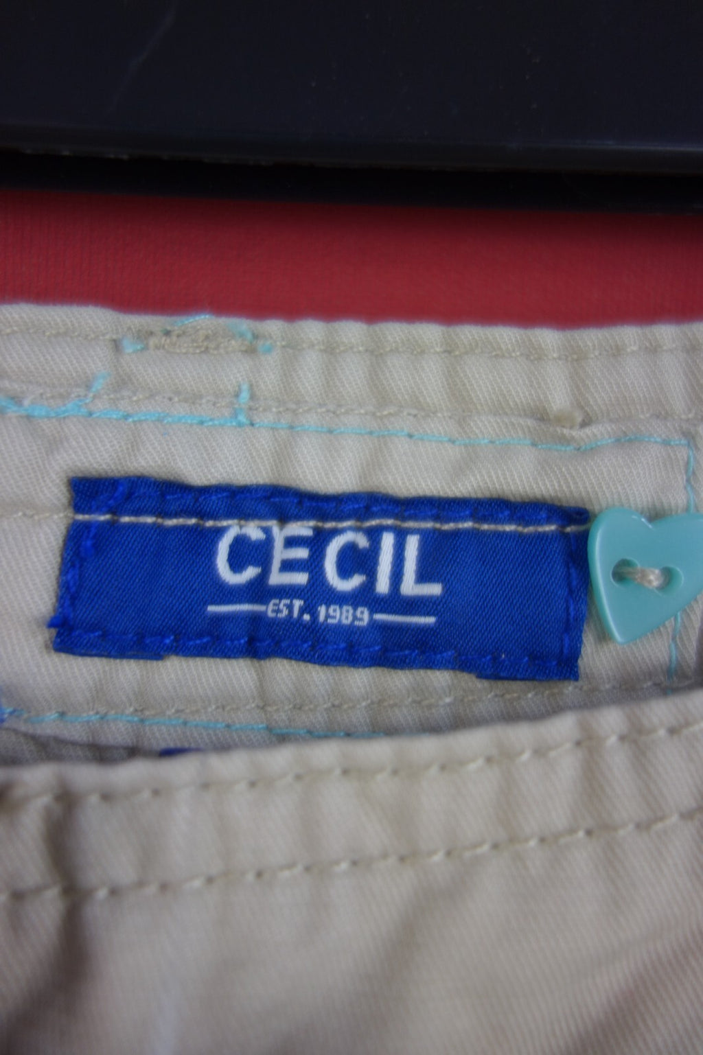 EK3215 Damen Hose von Cecil, beige, Gr. 342