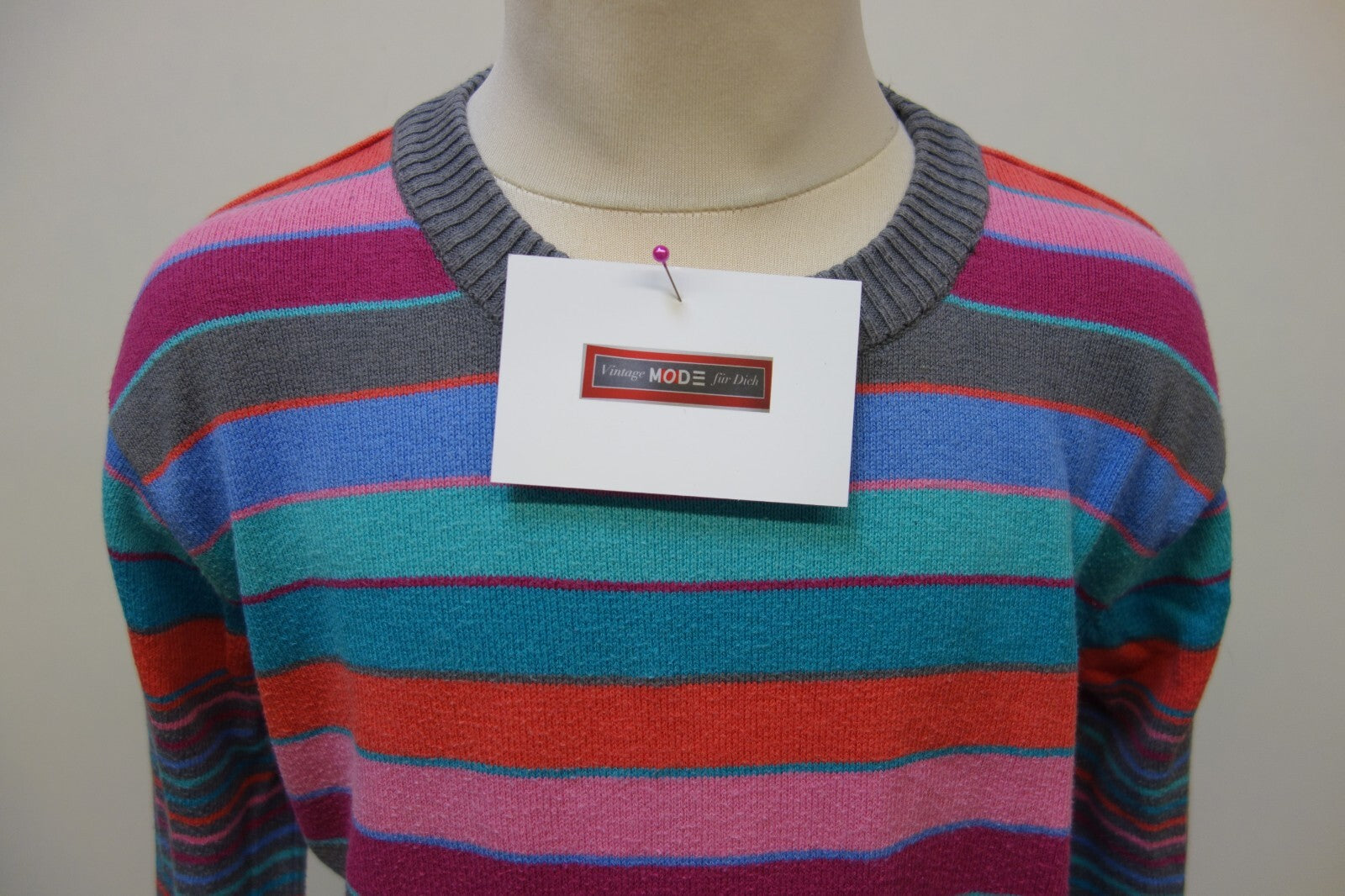 EK2500 Mädchen langer Pullover von Bóboli, getstreift, Gr. 1401