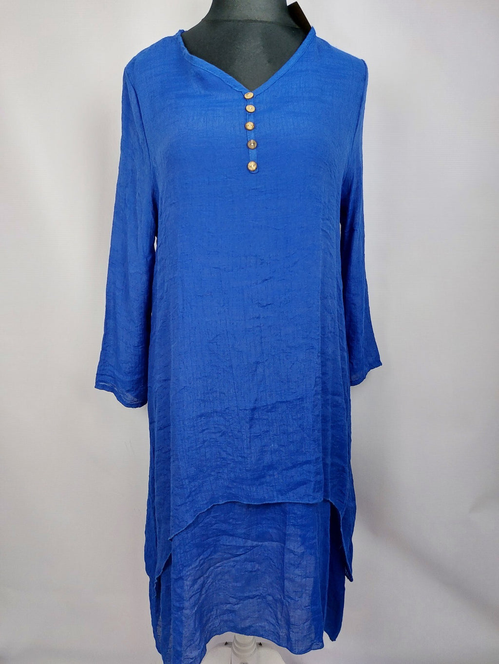 EK0016 Damen Kleid von Dayou, Royalblau, Gr. 4XL0