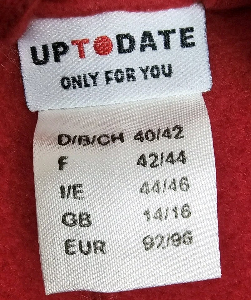 EK10627 Damen Jacke UPTODATE Gr.40 Rot1