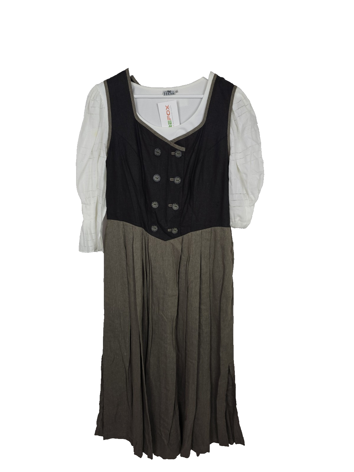 EK7201 Damen Dirndel von Isar Trachten, Braun, Gr.440