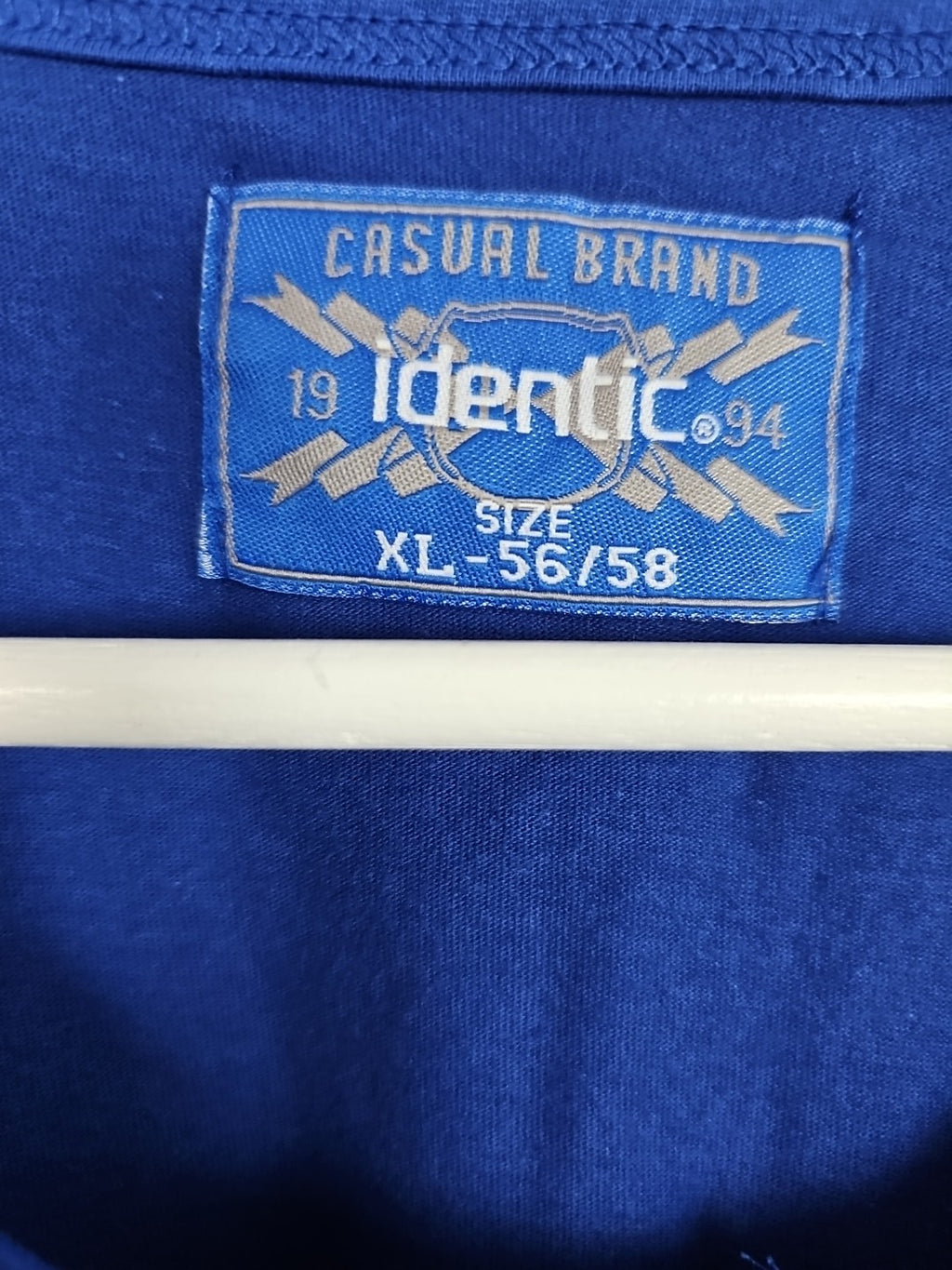 EK 8258 Herren T-Shirt Casual Brand Identic blau XL1
