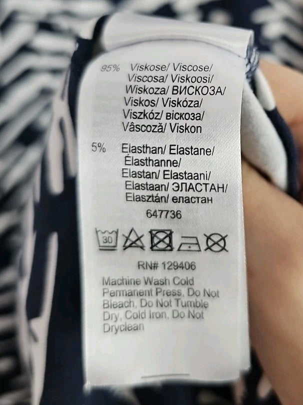 EK9497 Damen Kleid pbc Gr.36 Blau3