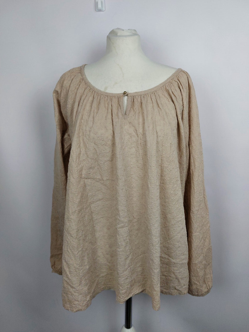 EK3725 Damen Bluse von Kaffe, beige, Gr.440