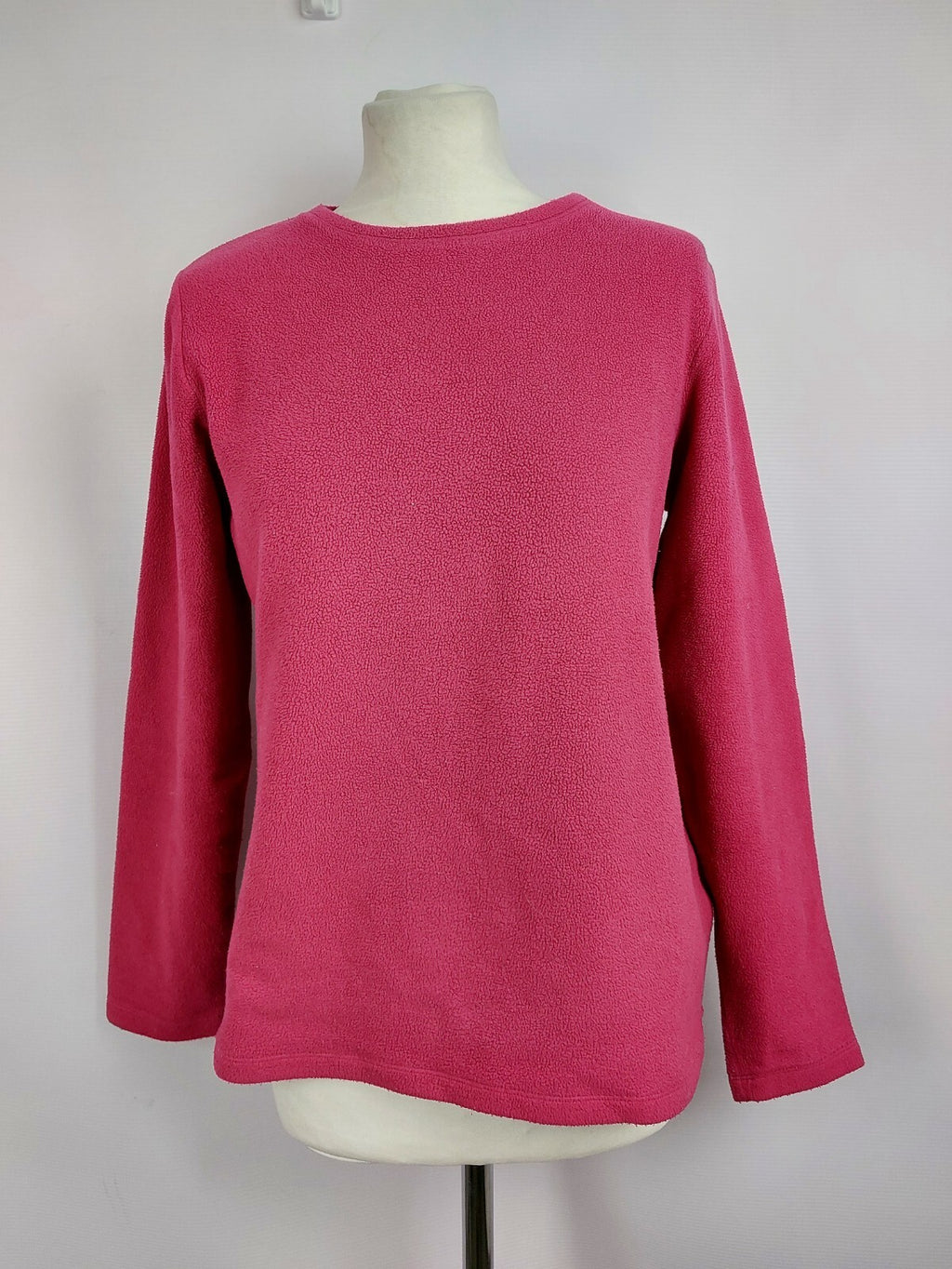 EK4099 Damen Fleecepullover von Land´s End, rot, Gr. S0