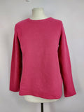 EK4099 Damen Fleecepullover von Land´s End, rot, Gr. S0