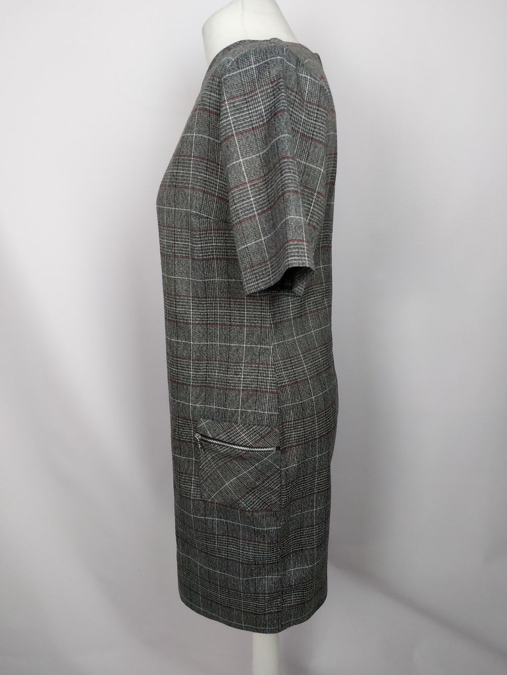 EK4866 Damen Kleid von Apricot, grau, Gr. S5