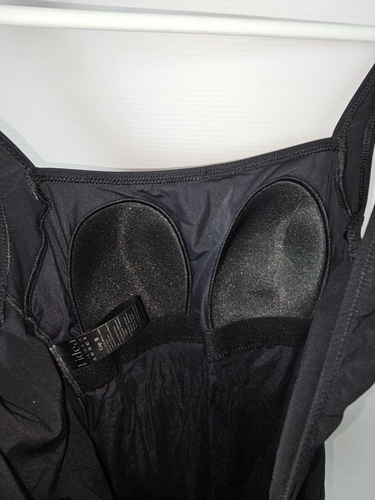 EK8728 Damen Badeanzug von Lidea, Schwarz,  Gr. 38 B-körbchen5