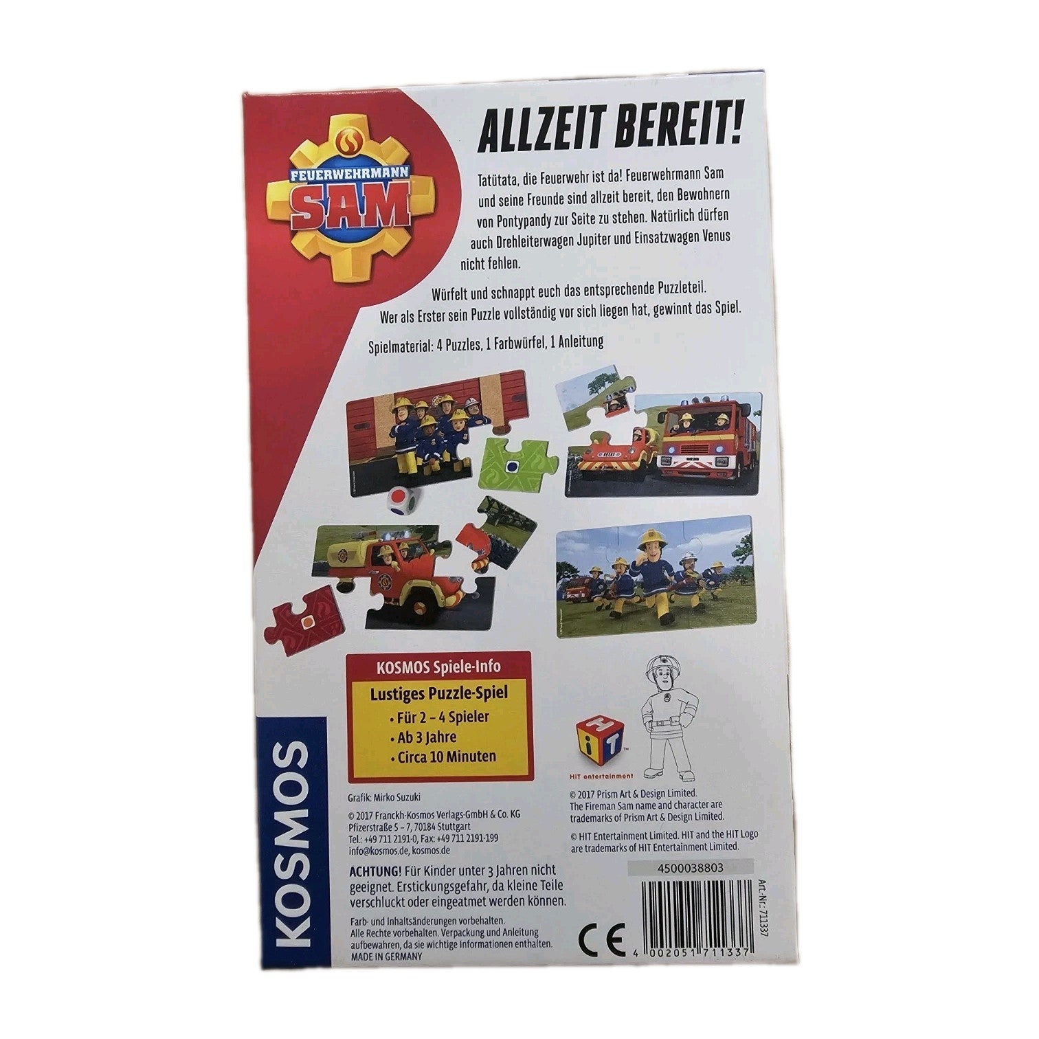 EB216 Feuerwehrmann Sam-Allzeit Bereit - Ravensburger Spiel 1