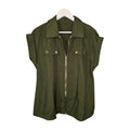 EK10968 Damen Bluse, grün, Gr.L0
