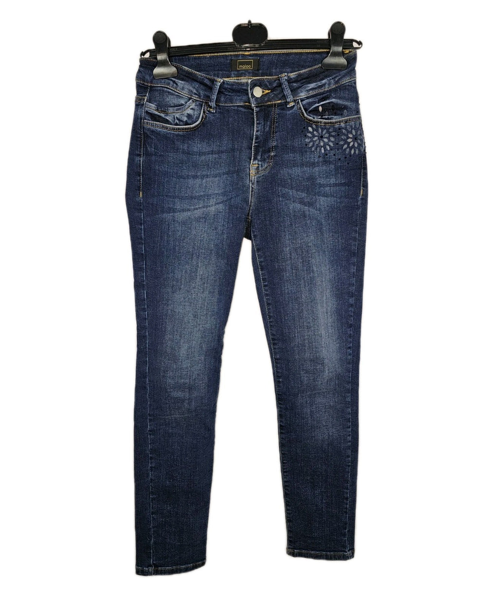 EK9926 Damen Jeans von Maloo, blau, Gr.17 (34)0