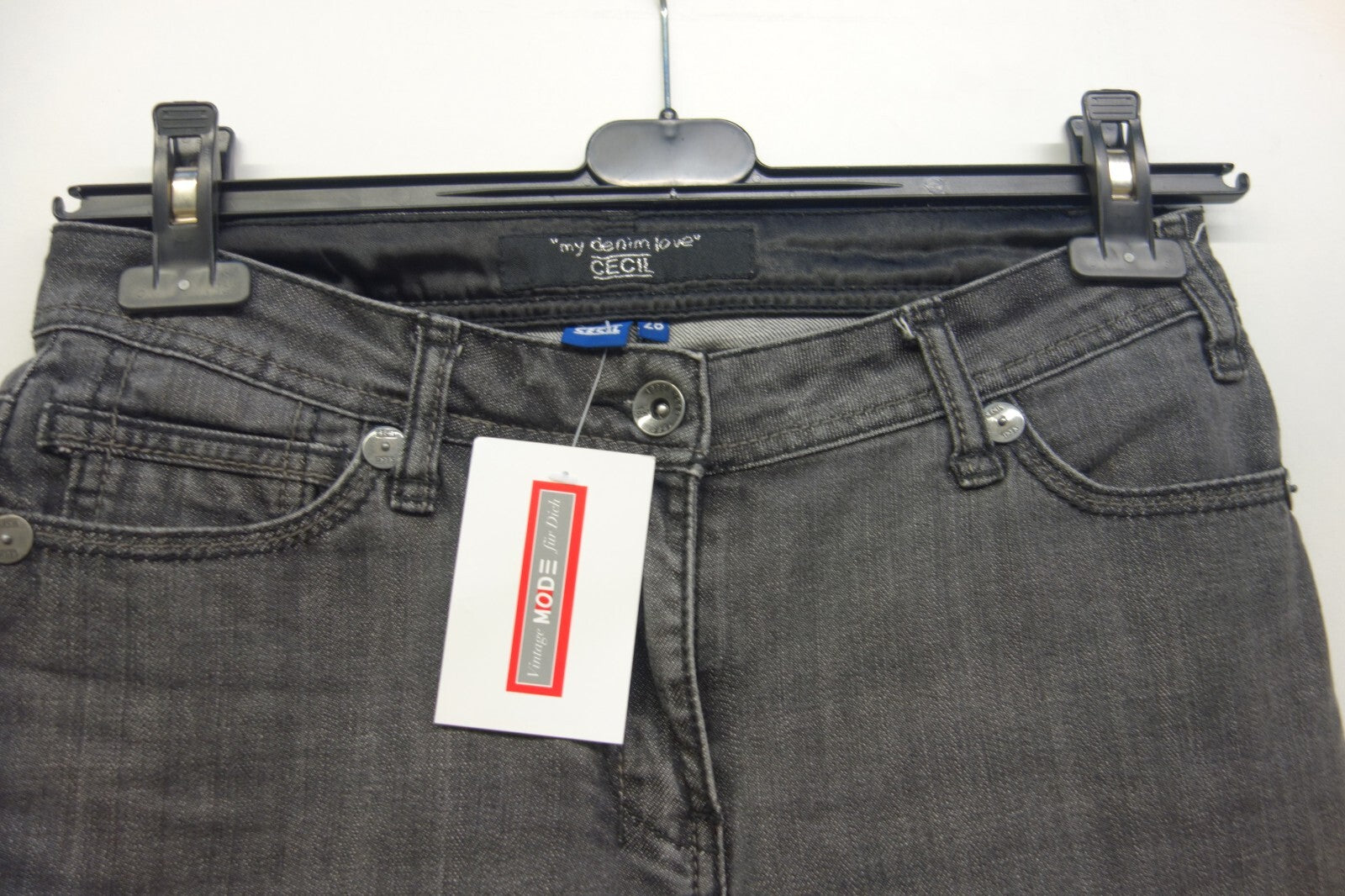 EK2374 Damen Shorts von Cecil, Gr. 28, dunkelgrau1